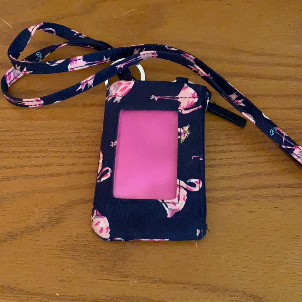 Vera Bradley wallet lanyard